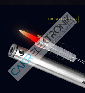 HK-540  HAVYA  40W. 220V.  ÇALIŞMA LAMBA GÖSTERGELİ + 200C-450C  TERMOSTATLI