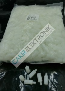 M4X15+6 YÜKSELTME PA66  ERİME ISISI 268C°  P-SCREW M4X15+6 10 ADETTİR