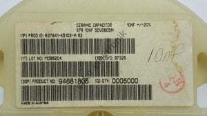 10NF- 805 - 2012 - KONDANSATÖR - 25ADET - X7R  +/- 20% 25 ADETTİR