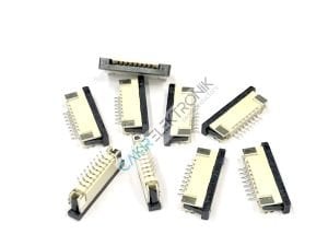 FFC SOCKET DR/DWN 1.0MM-8P - FFC SOKET DR/DWN 1.0MM-8PIN , FFC KONNEKTÖR 8PIN 1.0MM , FFC CONNECTOR 1MM