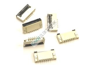 FFC SOCKET CV/DWN 1.0MM-6P - FFC SOKET CV/DWN 1.0MM-6PIN , FFC KONNEKTÖR 6PIN 1.0MM , FFC CONNECTOR 1MM