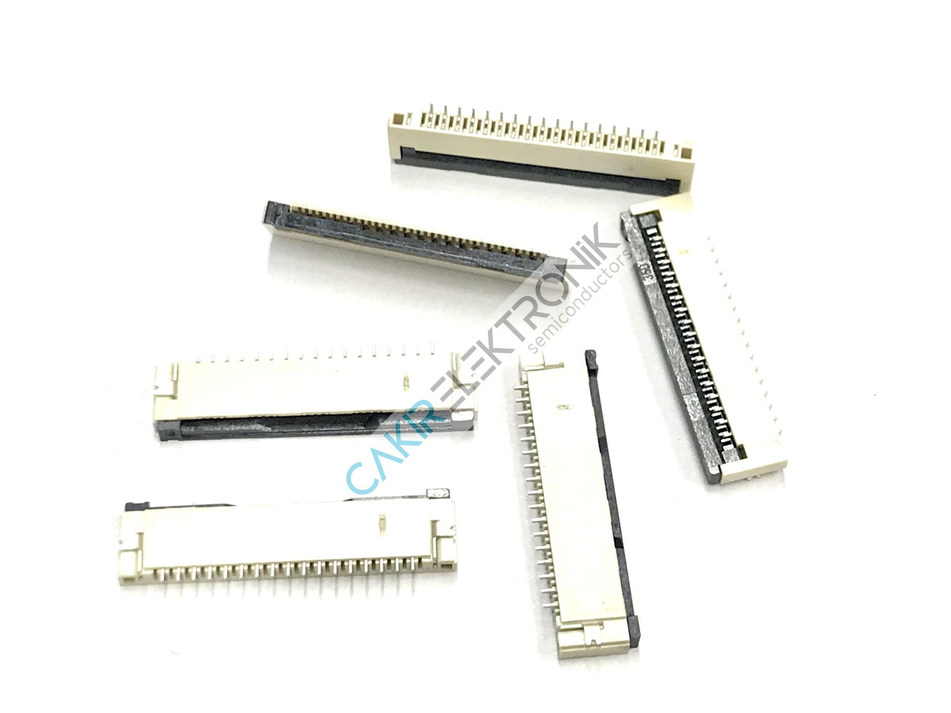 FFC SOCKET CV/DWN 1.0MM-17P - FFC SOKET CV/DWN 1.0MM-17PIN , FFC KONNEKTÖR 17PIN 1.0MM , FFC CONNECTOR 1MM