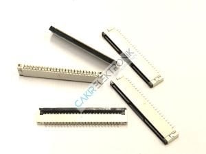 FFC SOCKET CV/DWN 1.0MM-24P - FFC SOKET CV/DWN 1.0MM-24PIN , FFC KONNEKTÖR 24PIN 1.0MM , FFC CONNECTOR 1MM
