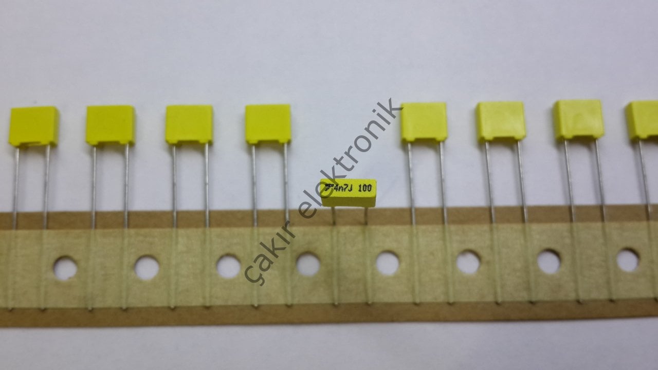 4,7NF 100V - 4N7J 100 - 4.7NF 100V 10 ADETTİR