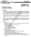 MC68HC11F1CFN4 , 68HC11 ,  MC68HC11 , 8BİT  MİCROCONTROLLER , PLCC68