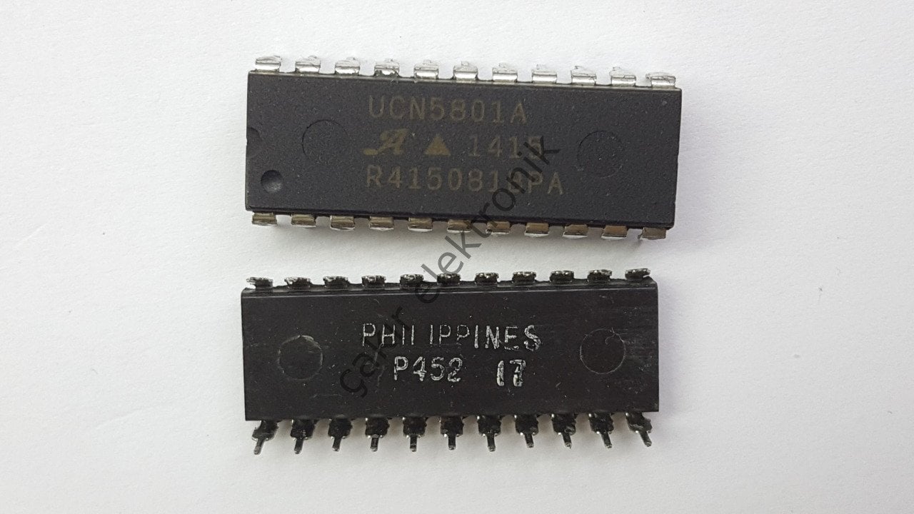 UCN5801A - UCN5801 -BiMOS II 32-BIT SERIAL-INPUT, LATCHED DRIVER