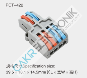 PCT-422 , PCT422 ,  KABLO BİRLEŞTİRİCİ 0,08mm2 - 4.0mm2 , 32A  250v/600v