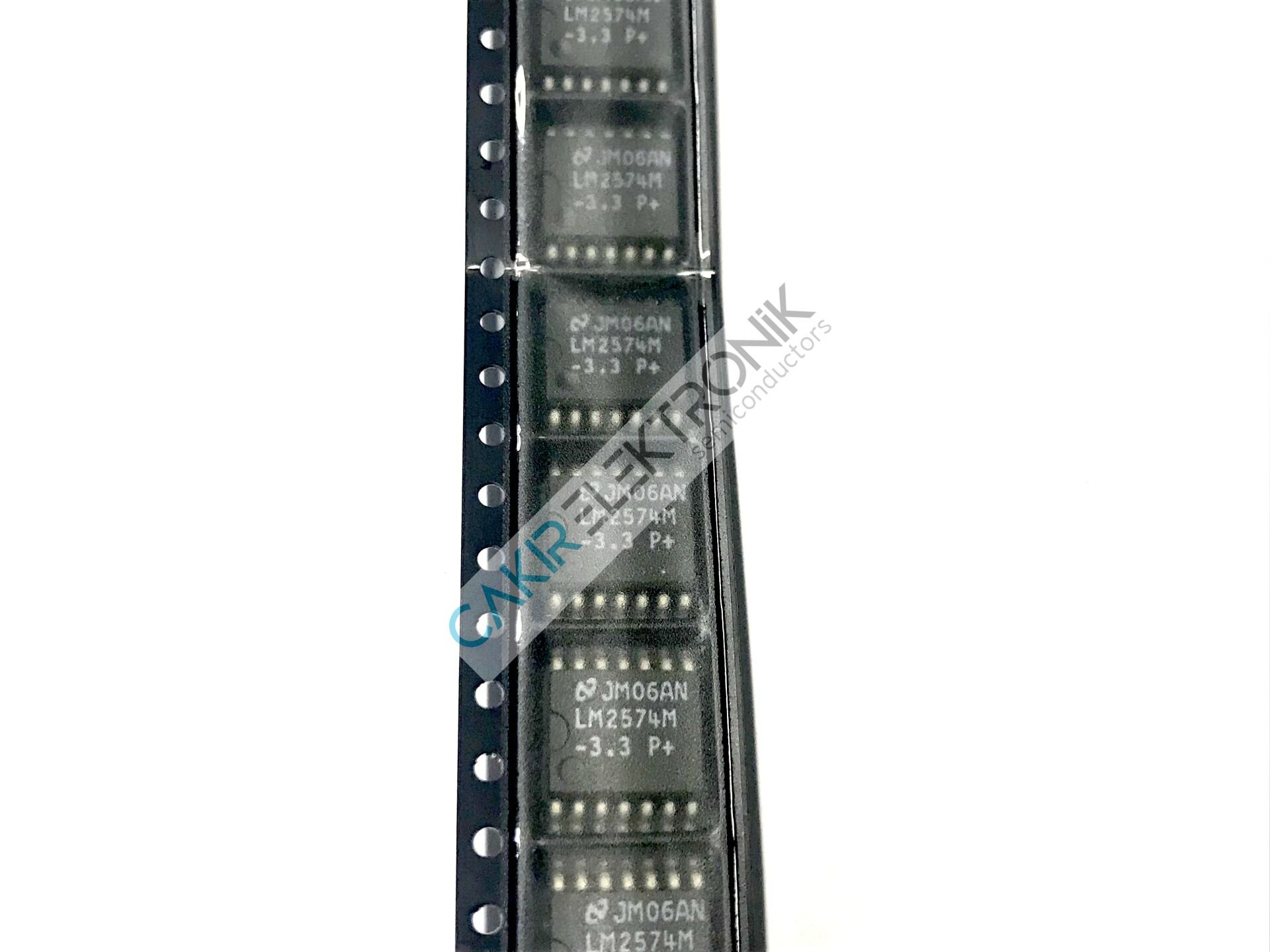 LM2574MX-3.3 , LM2574M-3.3 , LM2574M , Buck Switching Regulator IC Positive Fixed 3.3V 1 Output 500mA 14-SOIC (0.295'', 7.50mm Width)