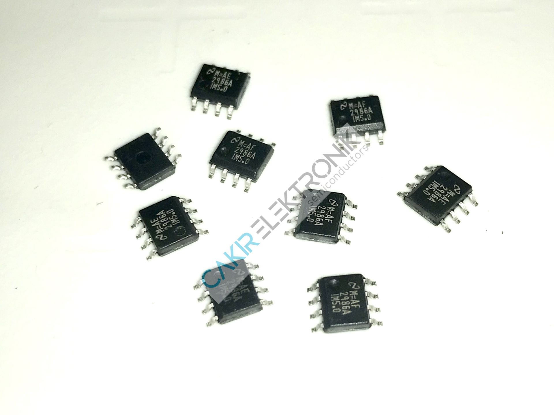LP2986AIM-5.0 , LP2986AIM-5.0/NOPB-ND , 2986A , Linear Voltage Regulator IC Positive Fixed 1 Output 200mA 8-SOIC