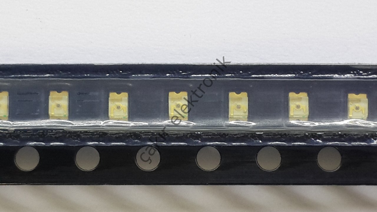 805 KILIF YEŞİL LED - 2.75V - 3.05  20MA . 25ADET , 0805 YEŞİL LED