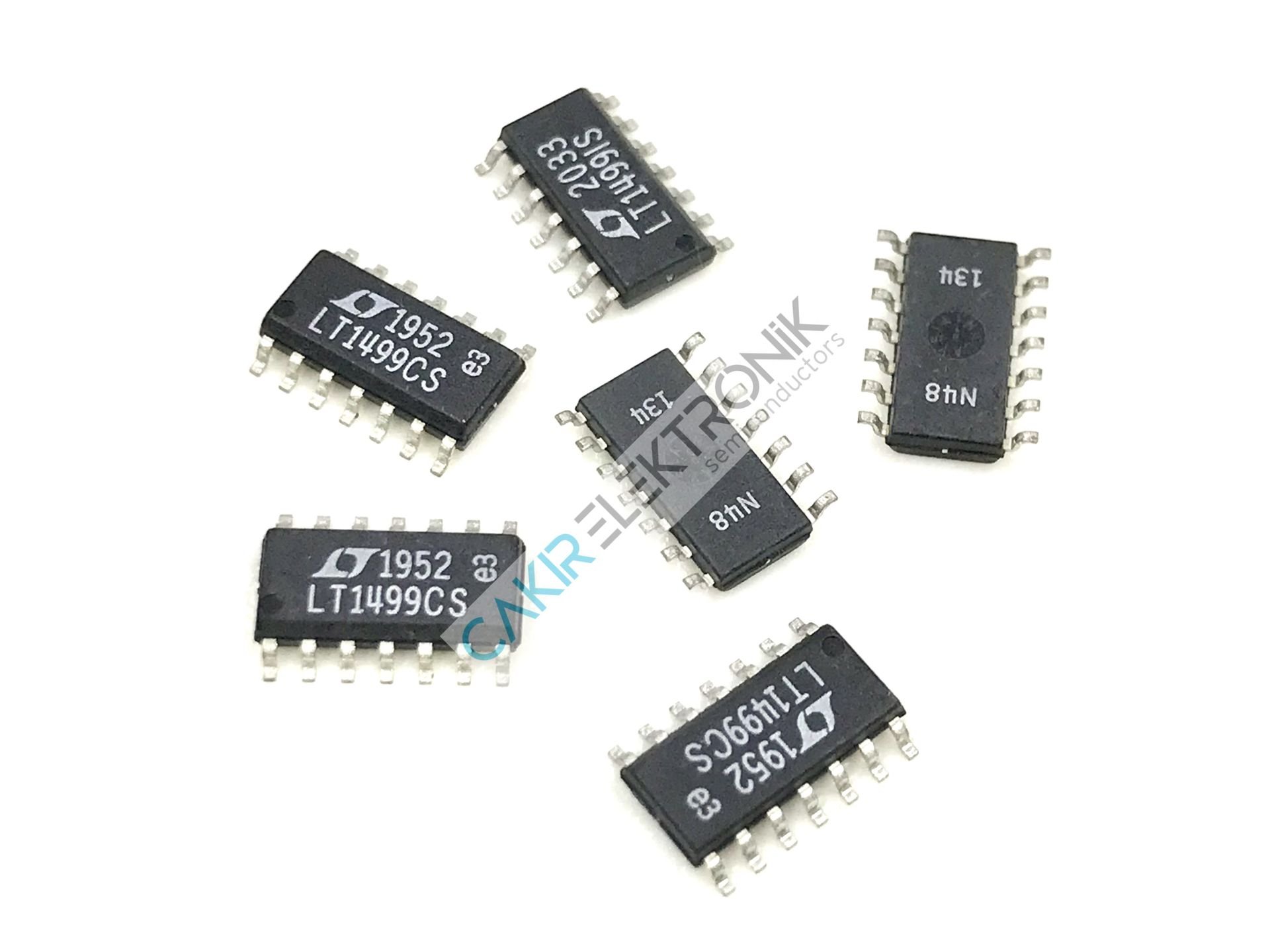 LT1499CS , LT1499CS#TRPBF , LT1499 , General Purpose Amplifier 4 Circuit Rail-to-Rail 14-SO