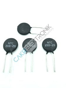 NTC 20D-20 - NTC-20D20 Thermistor  20 OHM 20MM