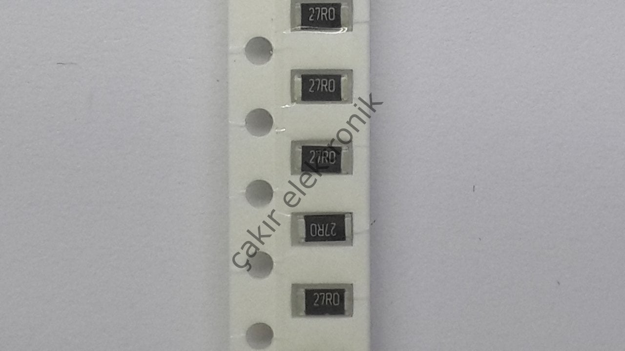 27R - 27 OHM - 27R0  - %1 1206 DİRENÇ