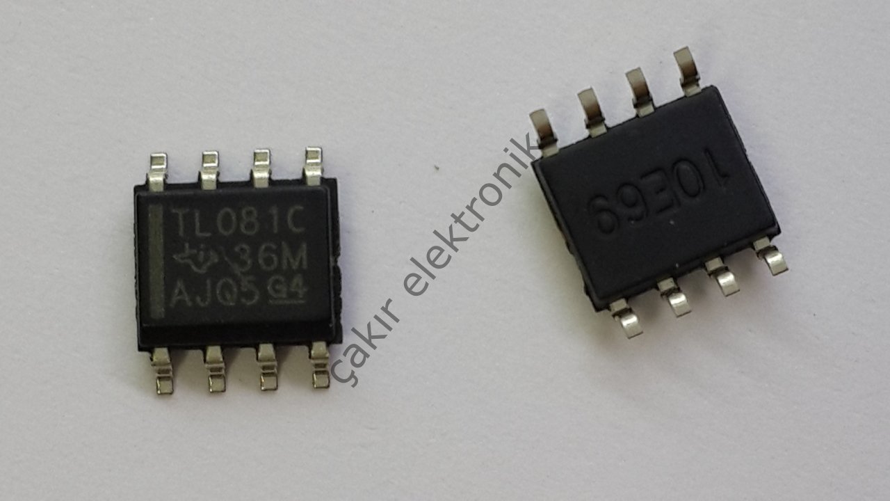 TL081C - TL081 - SOP8 - JFET-Input Operational Amplifiers