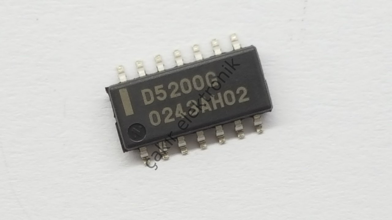 UPD5200G -  UPD5200 -  Dual SPST CMOS analog switch