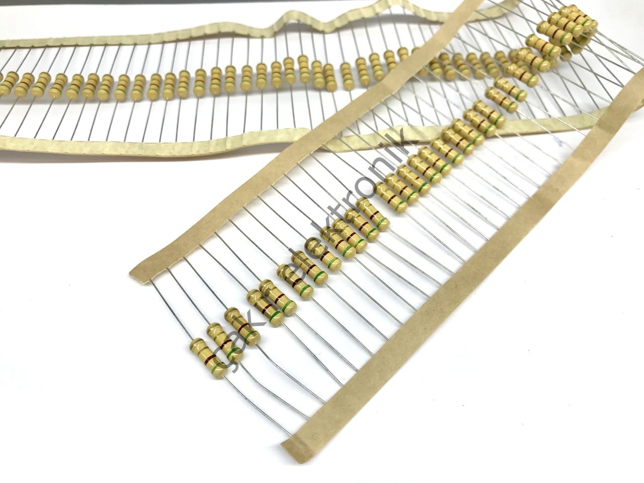 5,1R 1WATT - 5.1R 1WATT -  5.1 OHM 1WATT -  5R1 1WATT DİRENÇ - %5 10 ADETTİR