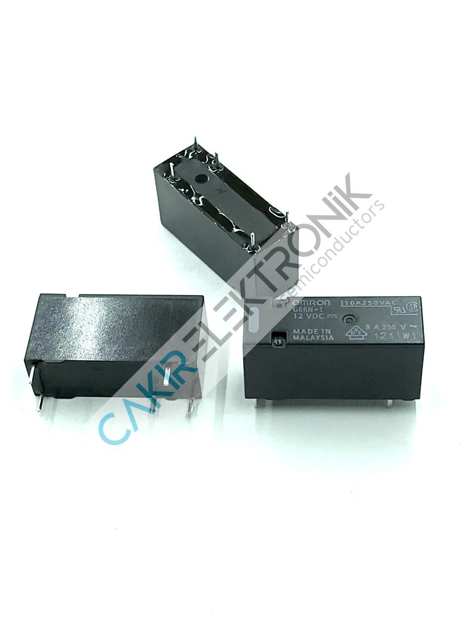 G6RN-1  12V-  SPDT - 8A 5PİN 12VDC. Miniature Power Relay for Switching