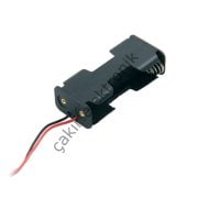 IC-233 2Lİ PİL KUTUSU SIRT SIRTA (AA)- 2Lİ PİL YUVASI ARKA ARKAYA