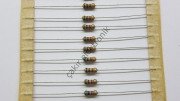 5.6K - 5,6 KOHM - 5K6 - 5,6K - 1/4 DİRENÇ - CF1/4 5,6KΩ; 0.25W; ±5%; Ø2.3x6mm; Leads: axial