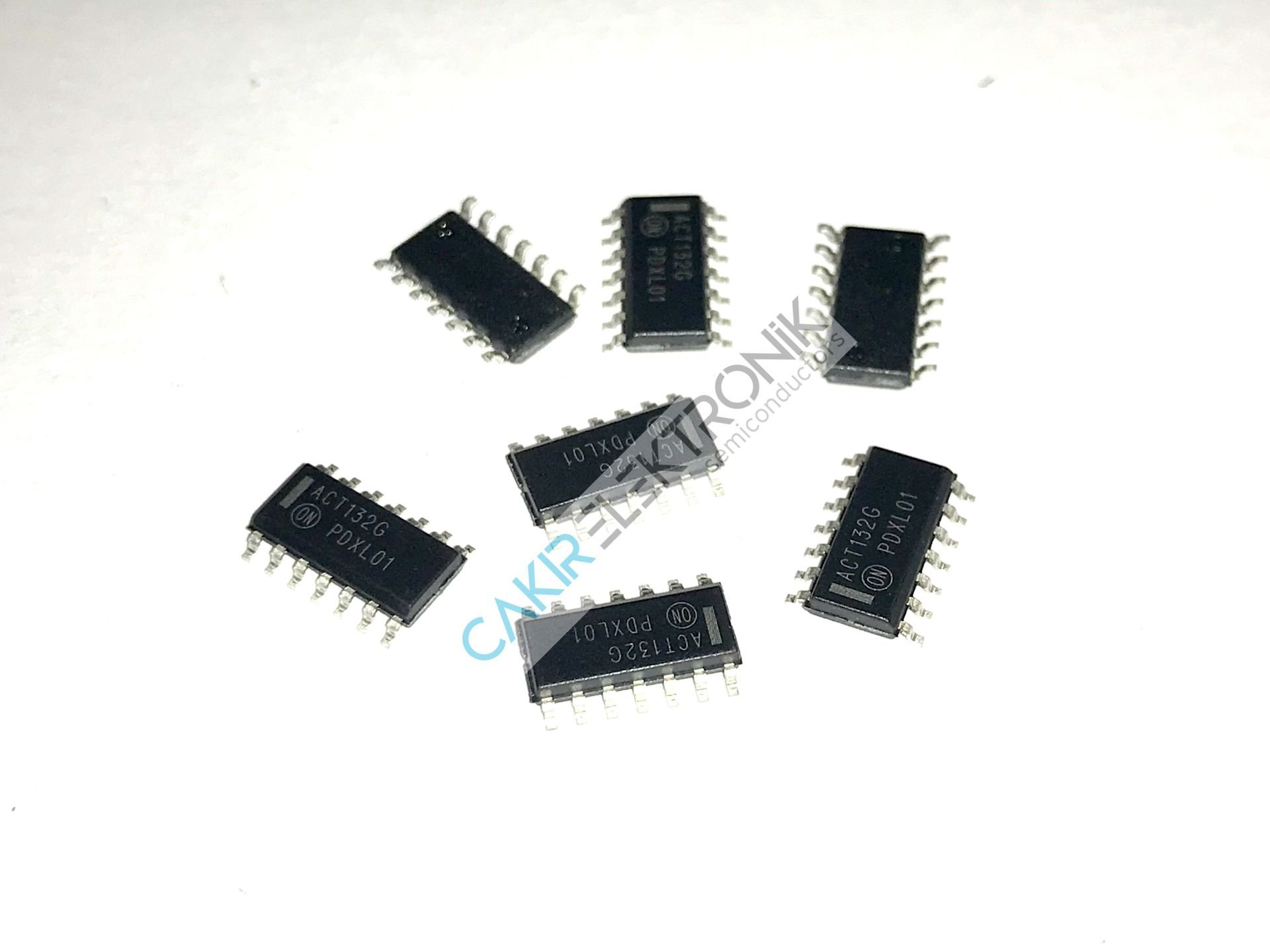 ACT132 - MC74ACT132DR2 - ACT132G , SOIC14 5V Quad 2-Input NAND Schmitt IC