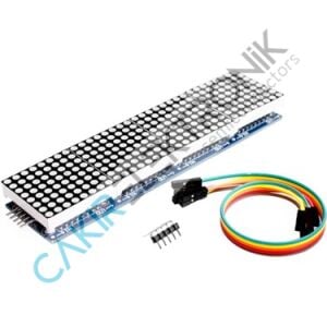 MOD-MAX7219 4-İN-1 R , MAX7219 ,4lü Dot Matrix Modül 64 Nokta LED display 5V 8x8 Matris 5 Pin Kontrol Ortak Katot