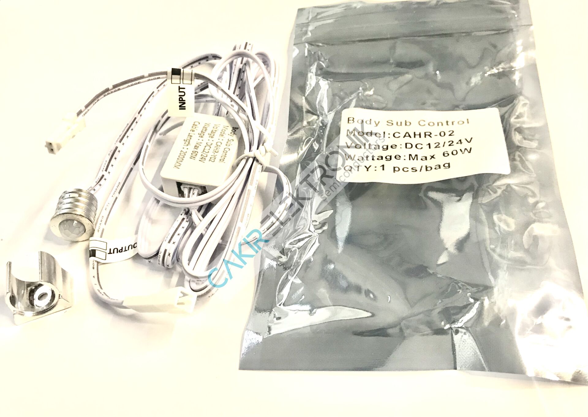 CAHR-02 MOBİLYA SENSÖRÜ , 12-24V 60W MOBİLYA LED SENSÖRÜ