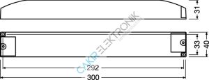 OSRAM ADAPTÖR , ELEMENT 250/220-240/24 G2 , 24VDC , OSRAM LED POWER SUPPLY