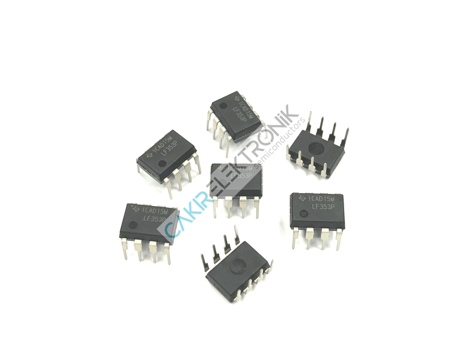 LF353 - LF353P - DIP8 - Wide Bandwidth Dual JFET Input Operational Amplifier