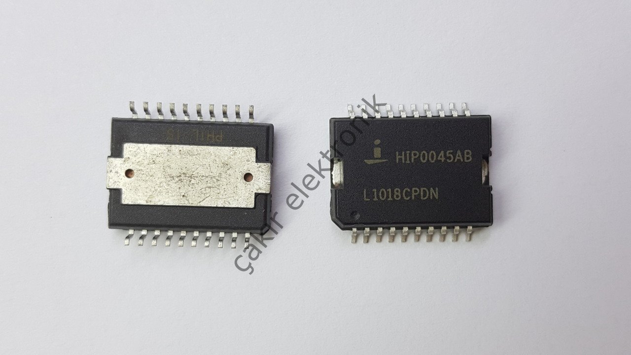 HIP0045AB - HIP0045 - PSOP 20 1A/50V Octal Low Side Power Driver With Serial Bus Control and Fault Protection