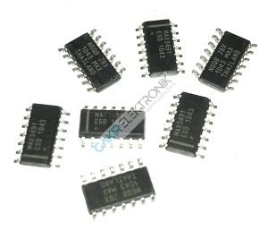 MAX3491ESD SOIC14 3.3V-Powered, ±15kV ESD-Protected, 12Mbps and Slew-Rate-Limited True RS-485/RS-422 Transceiver IC-MAXIM-U-3