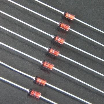 4,3V ZENER BZX85C4V3 -  4.3V  1WATT ZENER 1,3W