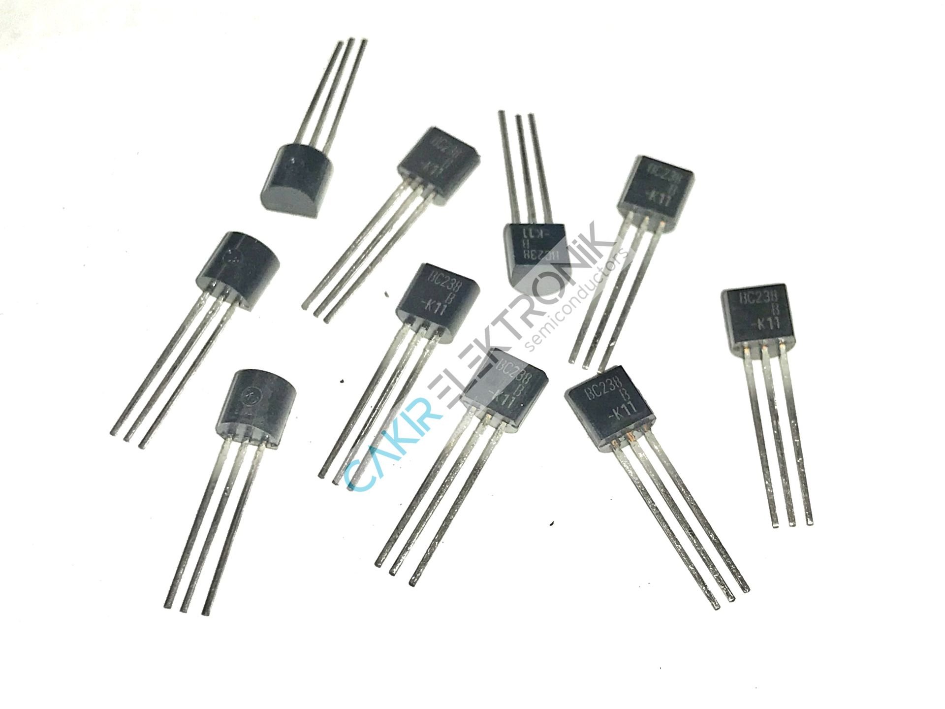 BC238 , BC238B , TO-92 30V 0.1A 0.3W NPN TRANSISTOR ,