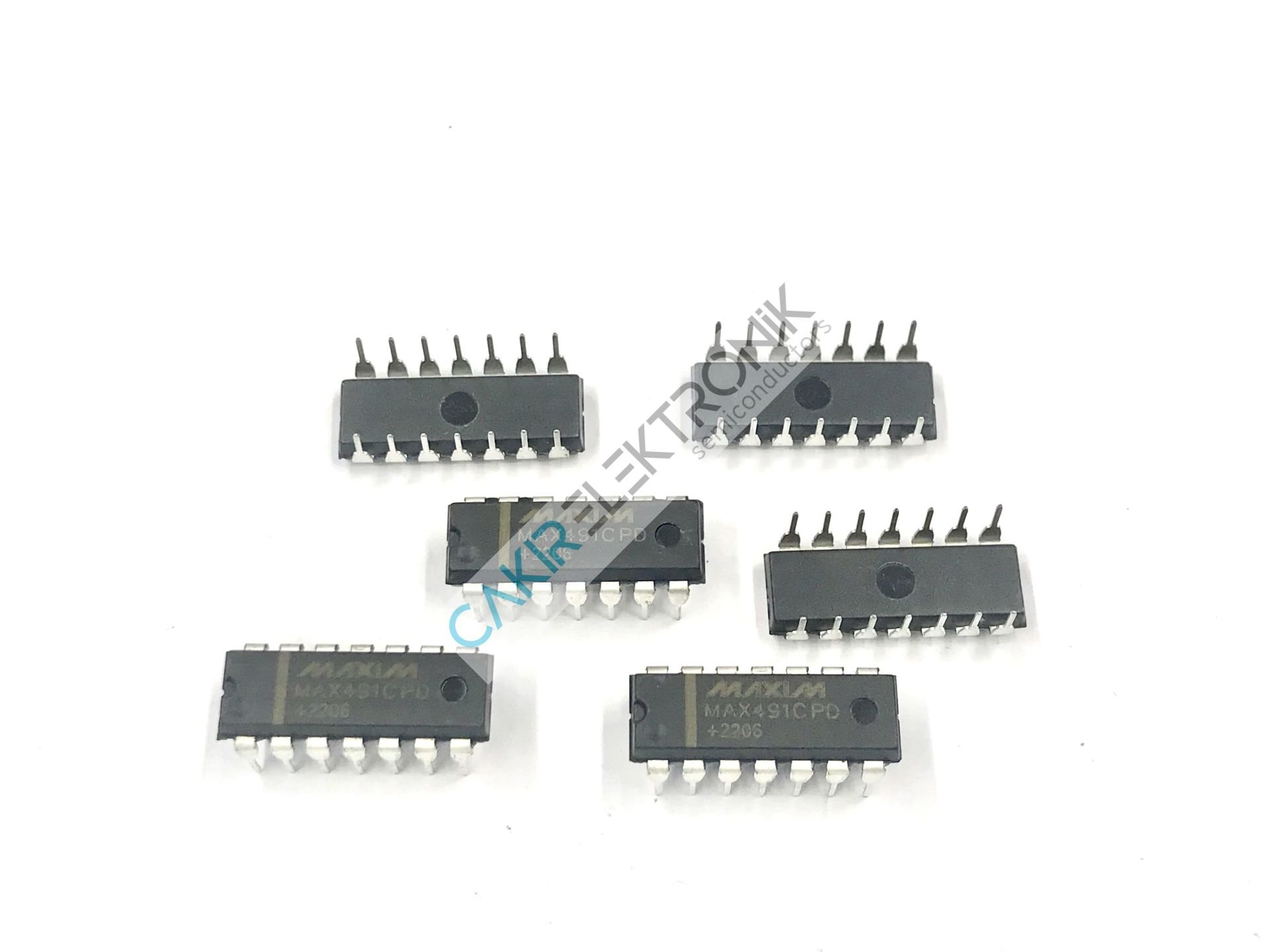 MAX491CPD, MAX491 DIP14 Low-Power, Slew-Rate-Limited RS-485/RS-422 Transceiver IC-MAXIM