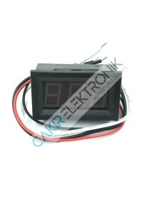 0-10A DC AKIM AMPERMETRE  C27D  -  DC4,5-28V BESLEME - 0.56'' LED Digital DC Ampermetre Modül KIRMIZI