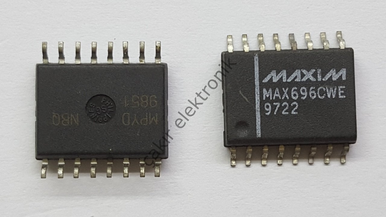 MAX696CWE -MAX696 - SOİC16 -  Microprocessor Supervisory Circuits
