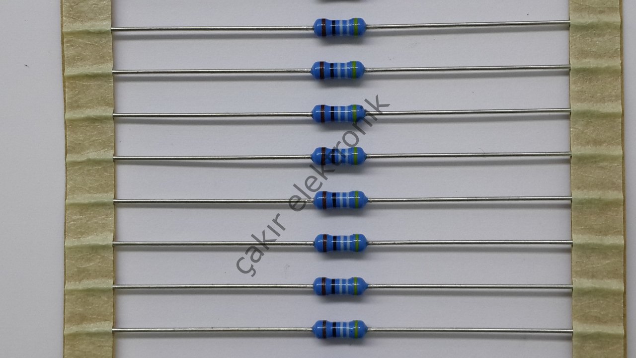 499R - 499 OHM -  1/4 DİRENÇ %1 METAL FİLM