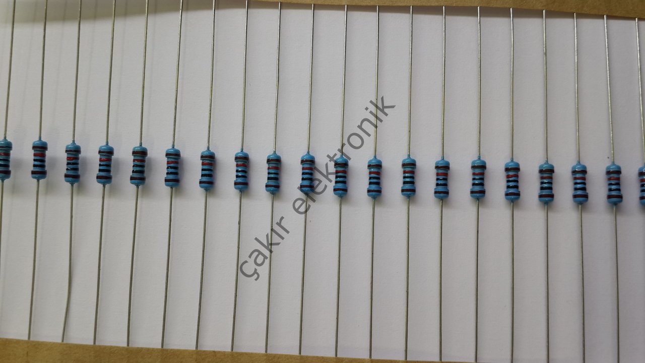 10K - 10KR - 10 KOHM -  1/4 DİRENÇ %1 METAL FİLM 100 ADETTİR