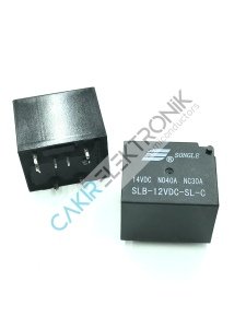 SLB-12VDC SLC , SLB12 ,   12V OTO RÖLE SONGLE - SLB-12VDC-SL-C