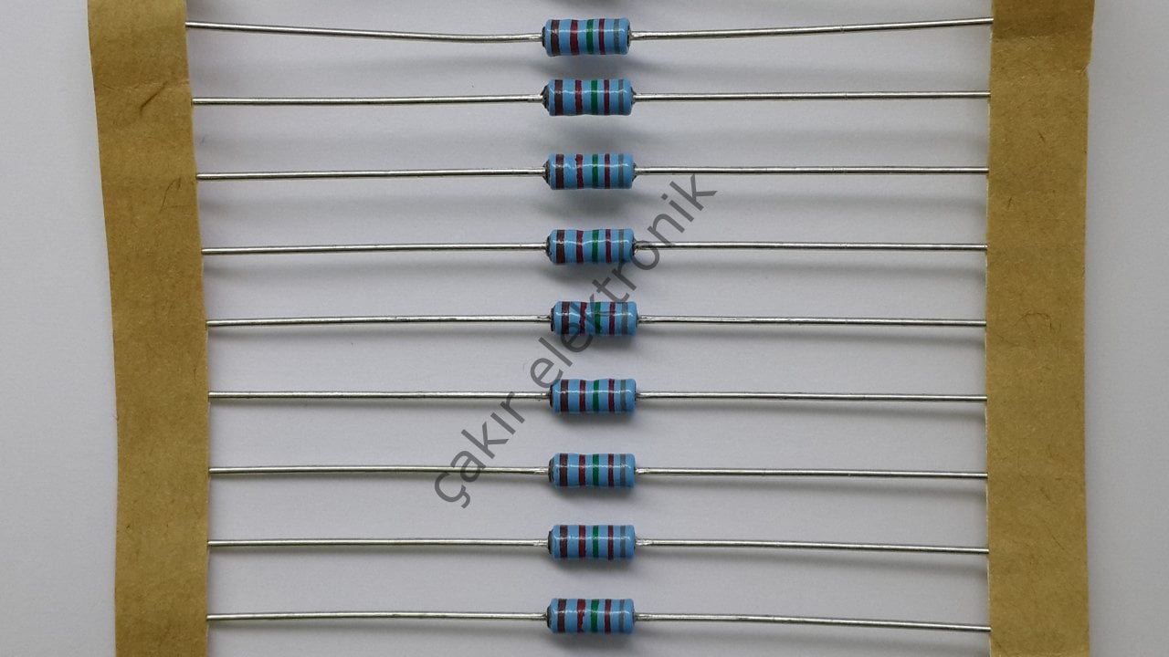 82.5K - 82,5K - 82,5KR - 82,5  KOHM -  1/4 DİRENÇ %1 METAL FİLM