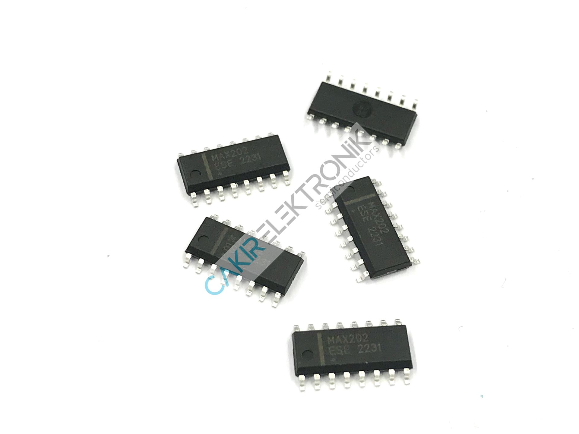 MAX202ESE, MAX202, MAX202ESE+ SOIC16 +5V, RS-232 Transceivers with 0.1μF External Capacitor IC-MAXIM
