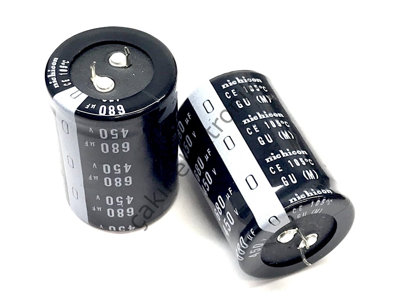 680MF 450V - 680UF 450V 35X50MM - 105C  680UF 450WV NİCHİCON