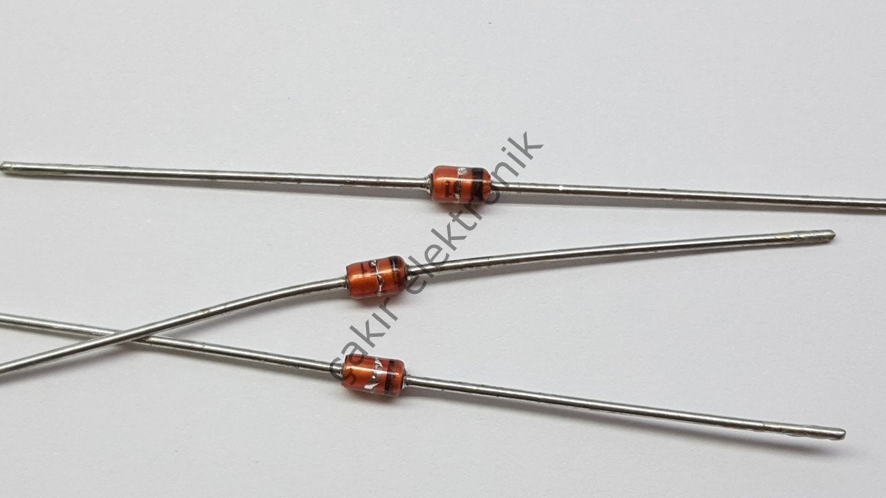 51V. ZENER -  ZPY51 - [ BZX85C51  - BZX85C-51 ] -  51V  1WATT ZENER 1,3W 10 ADETTİR