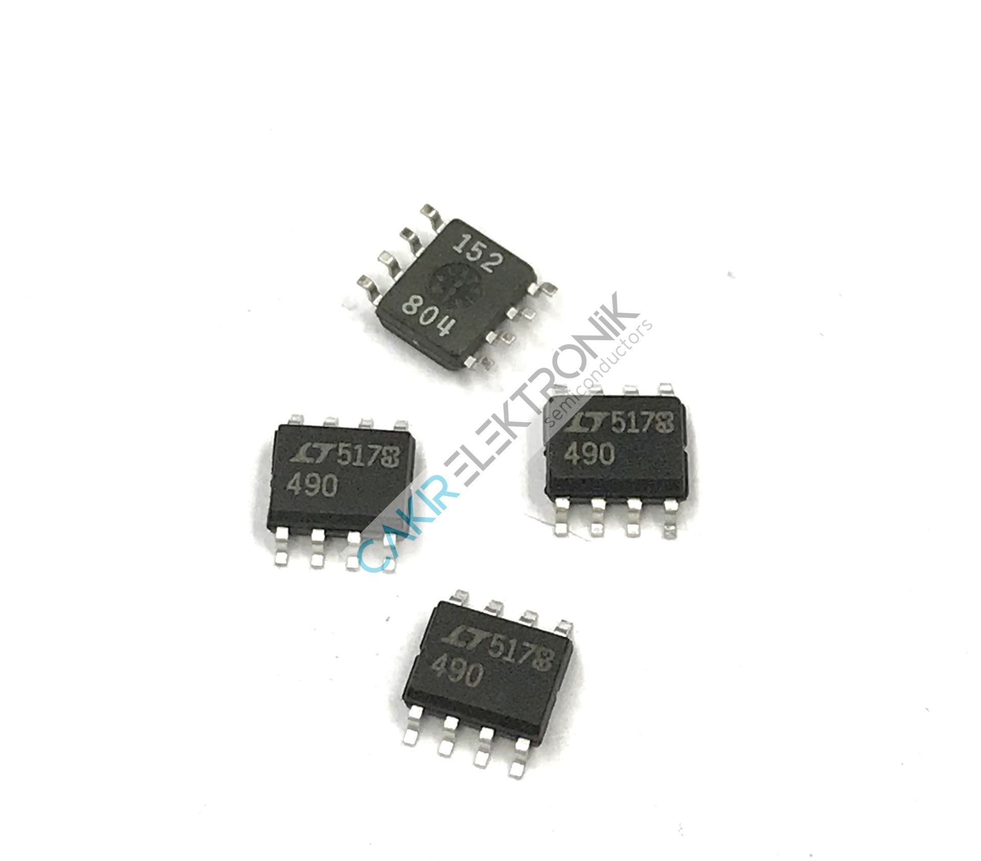 LTC490CS8  - LTC490 SMD - LTC490CS - LT490 - 490 so-8 , Differential Driver and Receiver Pair