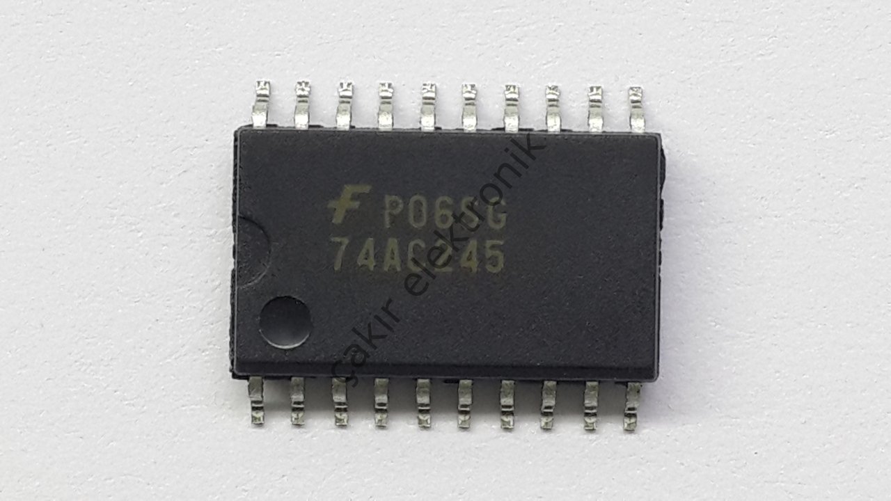 74AC245 - SOİC 20 - 74AC245SC - 74AC245SCX Octal Bidirectional Transceiver with 3-STATE Inputs/Outputs