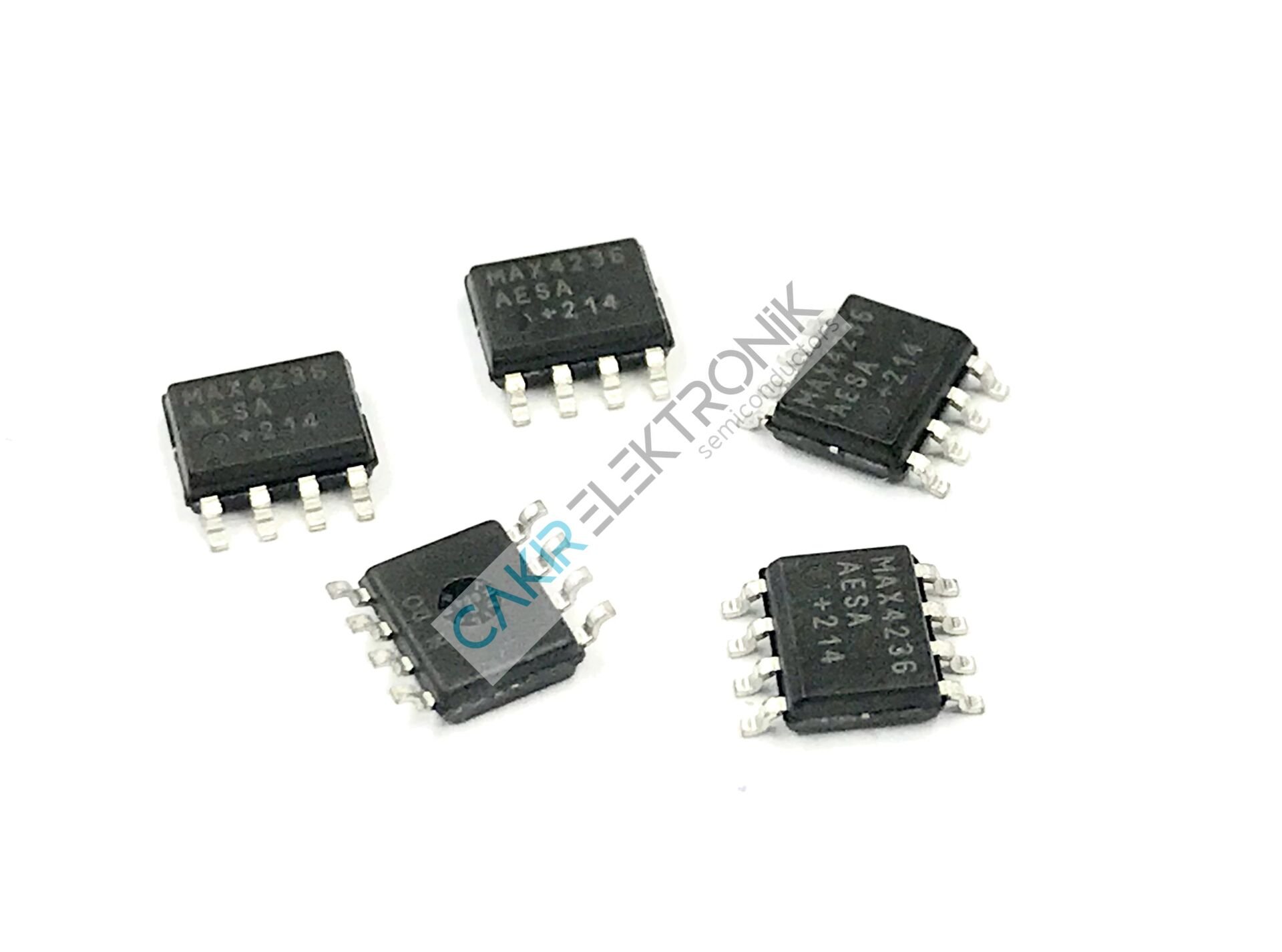 MAX4236AESA - MAX4236 - SO-8 - Very High Precision, 3V/5V Rail-to-Rail Op Amps