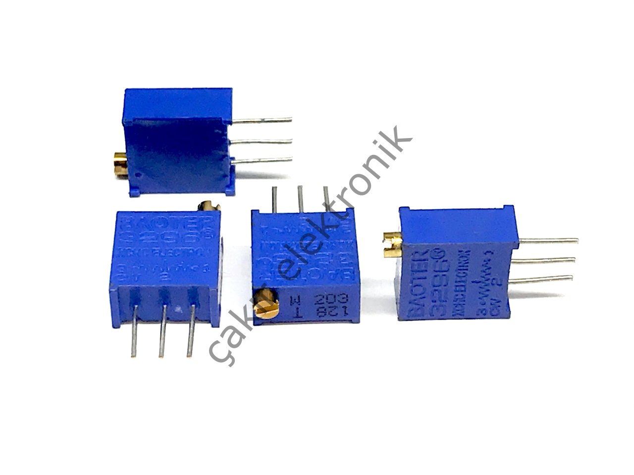 3296W 20K OHM 203  3296  Trimpot® Trimming Potentiometers