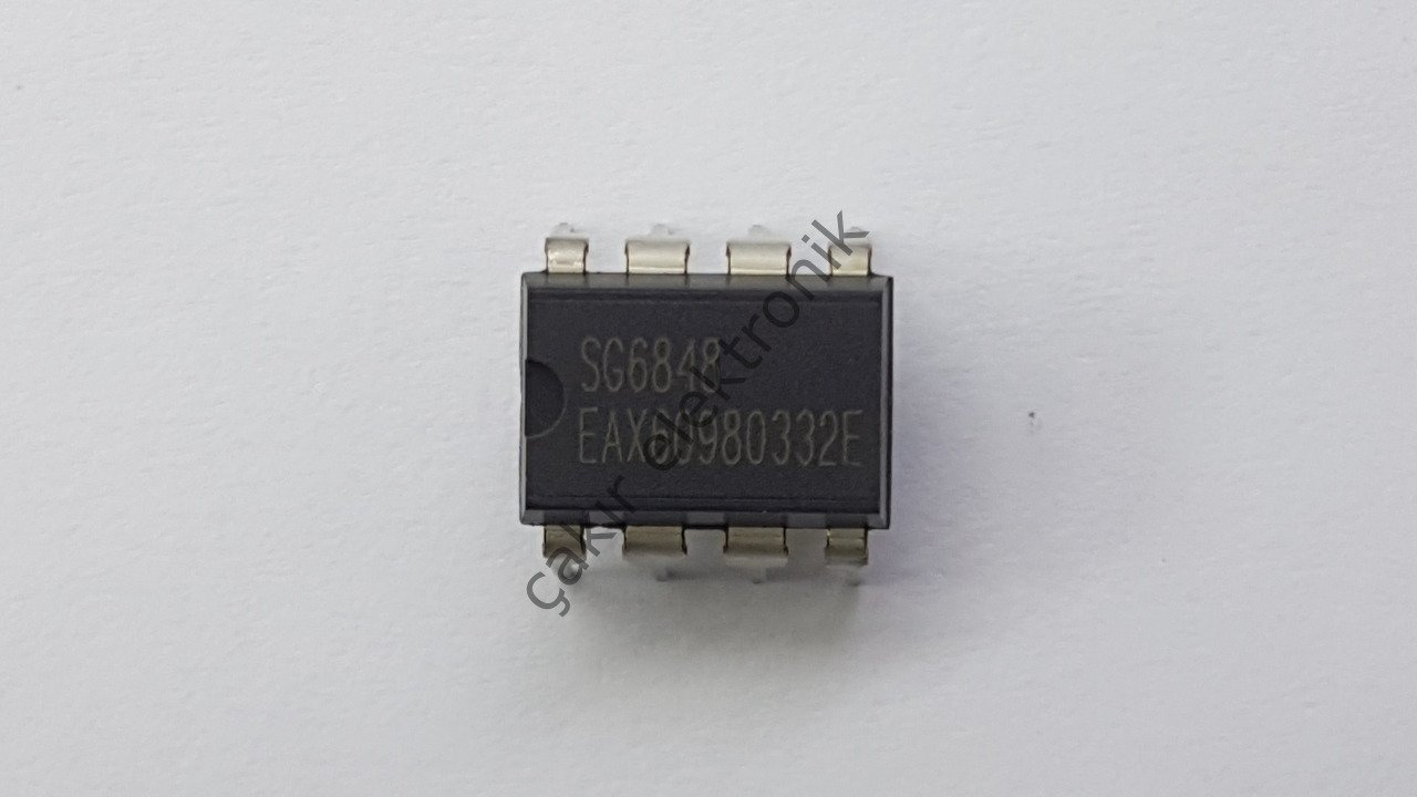 SG6848DZ - SG6848 - Low cost green-mode PWM controller for flyback converters. PWM frequency 70 kHz.