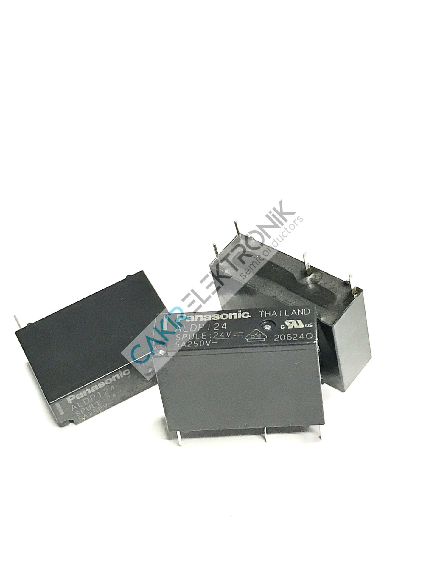 ALDP124V - ALDP 24V - ALD124 - 24V RÖLE 5A. 250V  1P SLİM