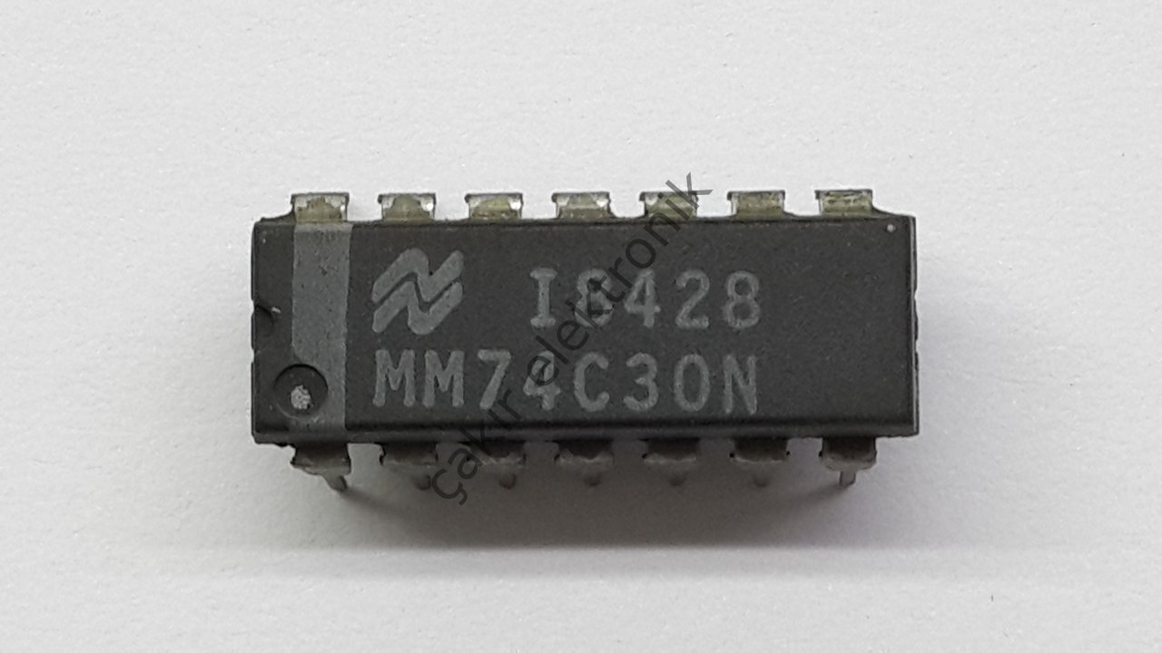 MM74C30N - 74C30 - 8 Input NAND Gate