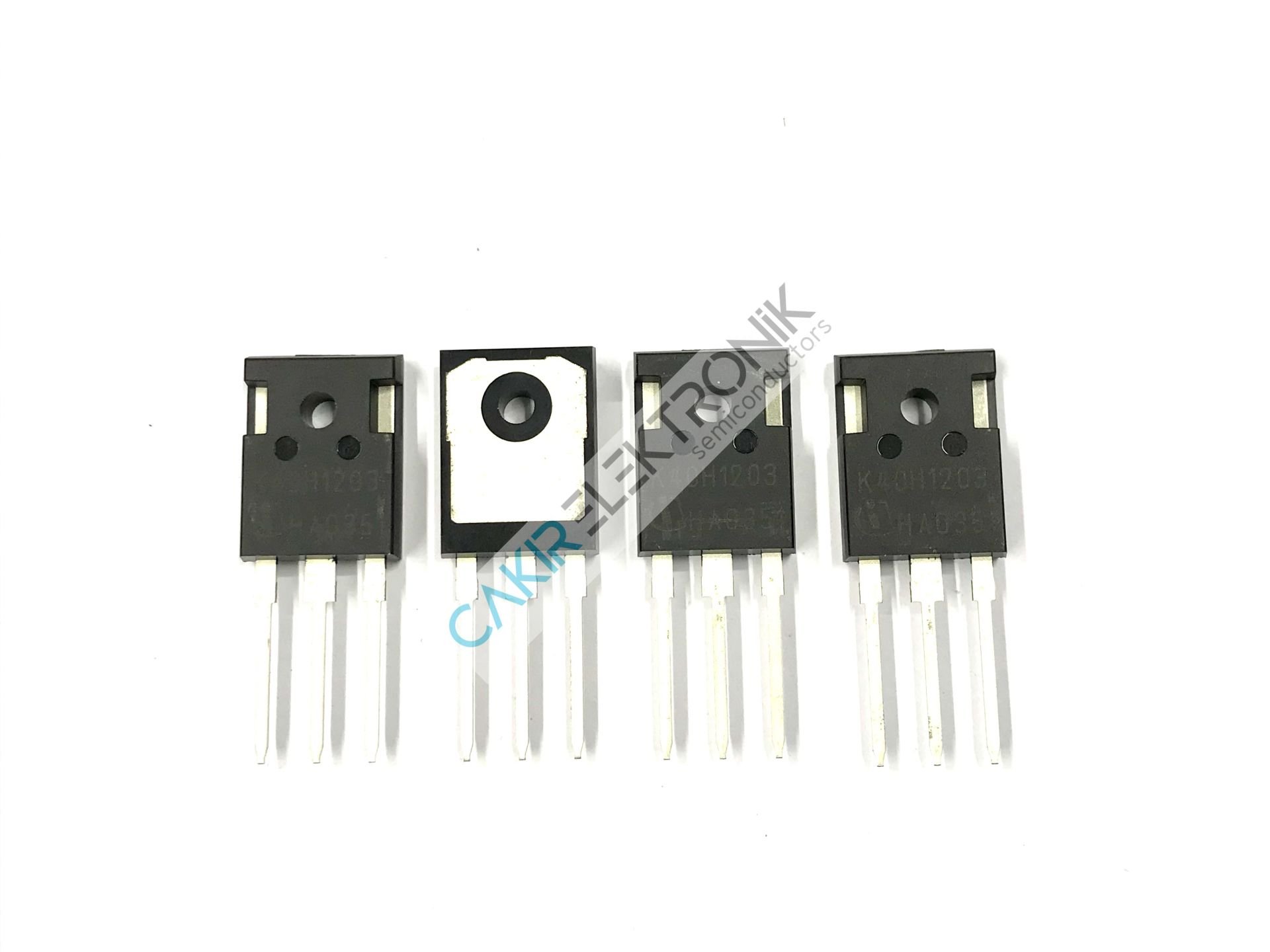 K40H1203 , IKW40N120H3 , 40A. 1200V. IGBT. High speed DuoPack: IGBT in Trench and Fieldstop technology with soft, fast recovery antiparallel diode